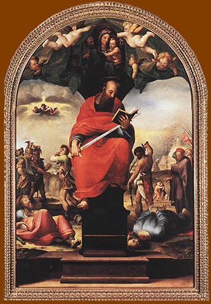 St. Paul by Domenico Beccafumi
