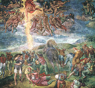 The Conversion of Paul, by Michelangelo