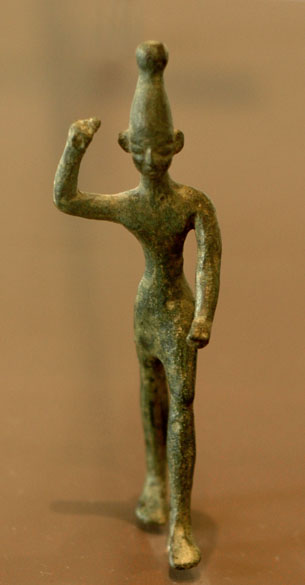 Figurine of the false god Baal