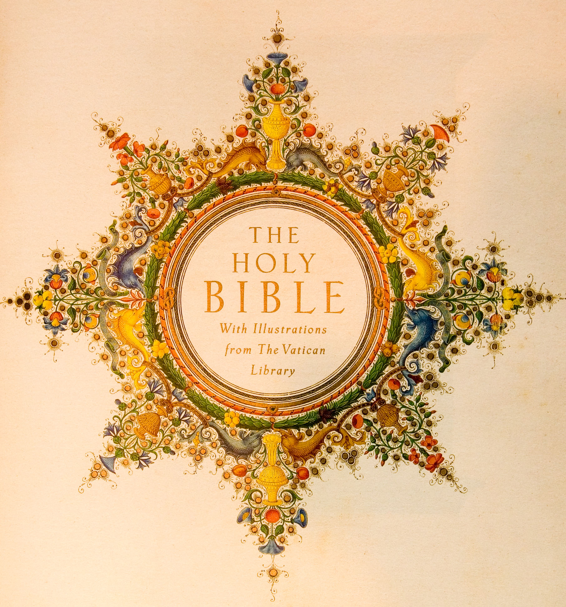 Title Page from the Narthex Bible