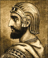 Iranian portrait of Cyrus