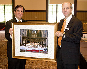 Signed photo from the choir.