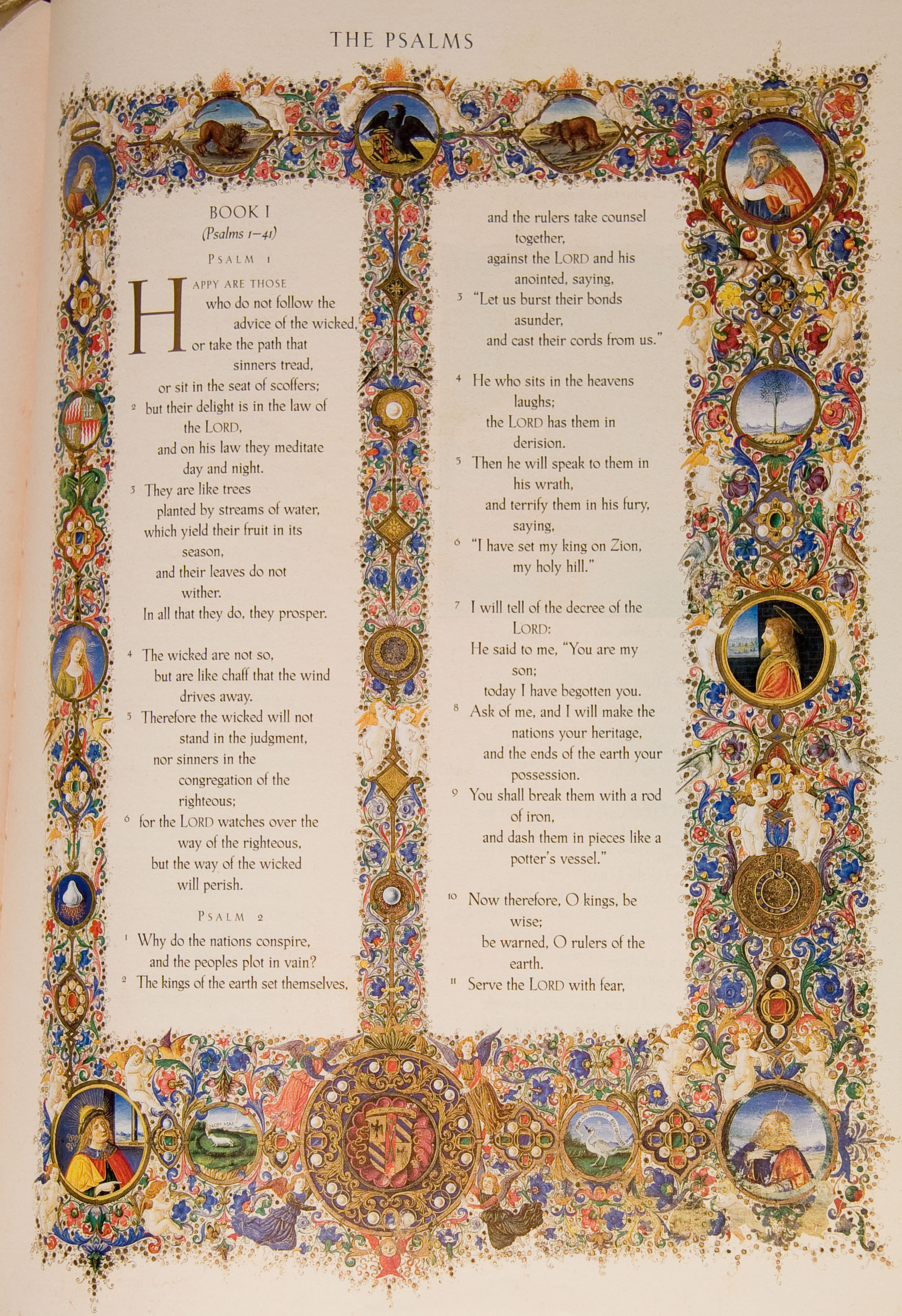 Page from the Book of Psalms
