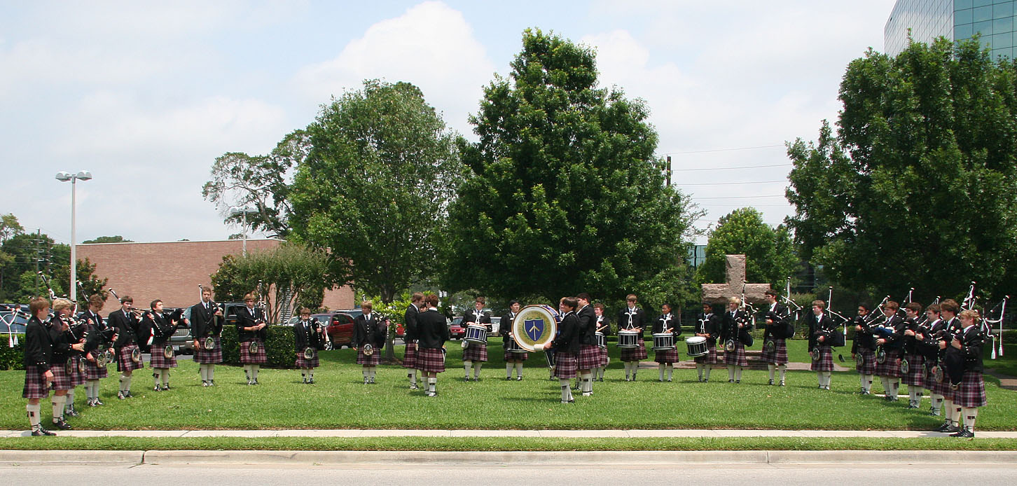 St Thomas Episcopal School Pipe Band