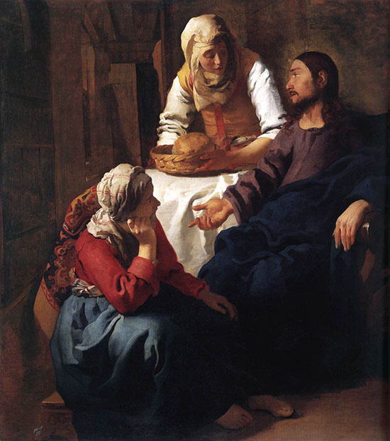 Christ in the House of Martha and Mary