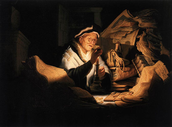 The Parable of the Rich Man, Rembrandt