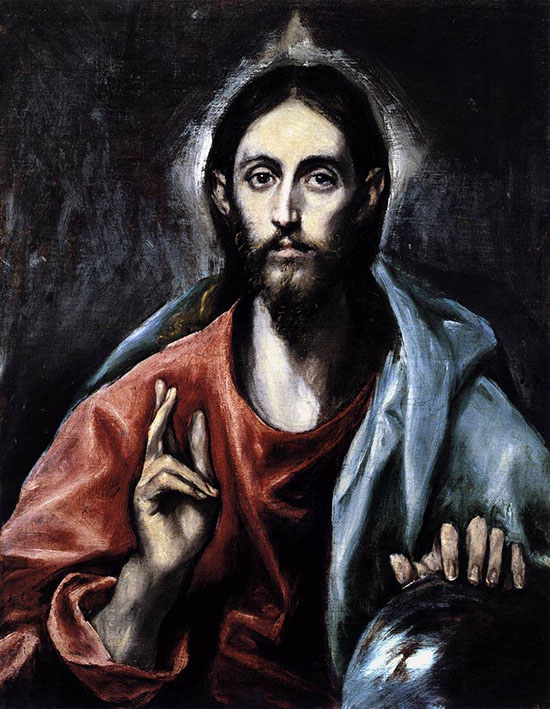 Christ by el Greco