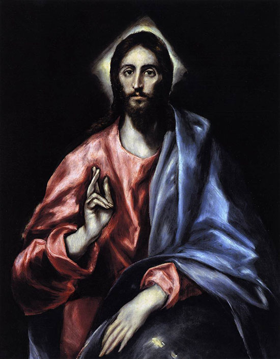 Christ by el Greco