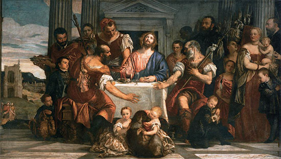 Supper in Emmaus, c. 1560