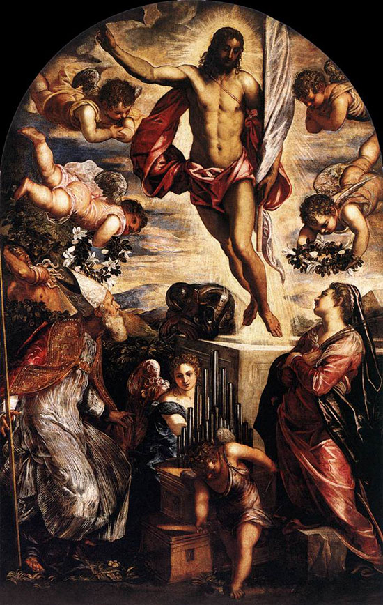 The Resurrection by Tintoretto
