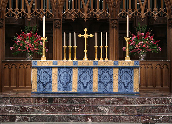 The Advent Altar at St Martins