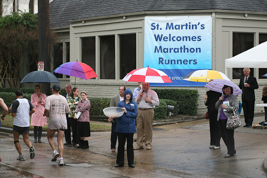 St. Martin's way station for weary runners