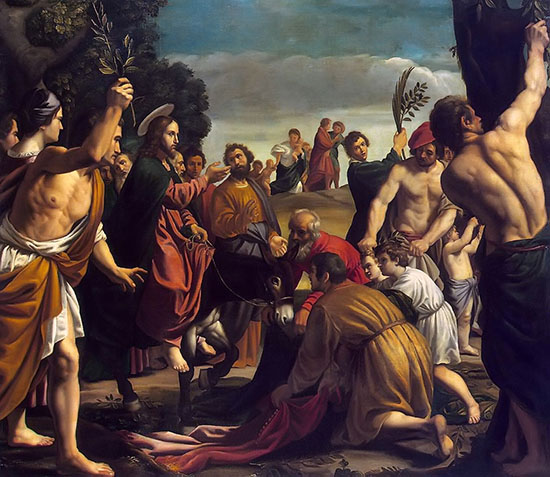 Entry into Jerusalem by Orrente