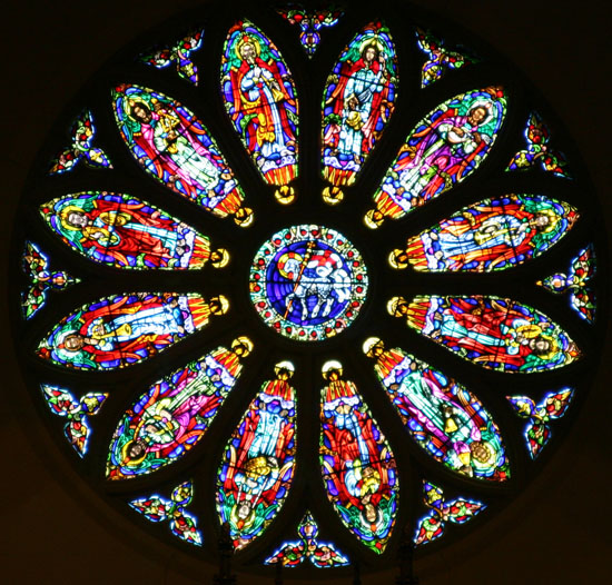 The Rose Window at St Martins