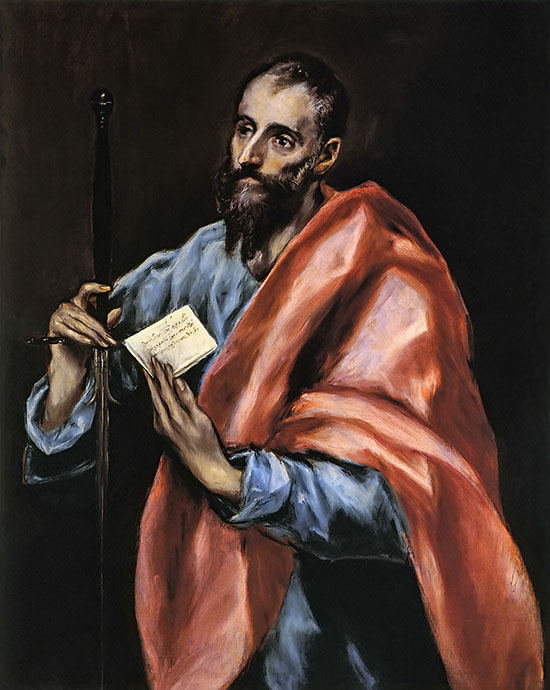 St Paul by El Greco