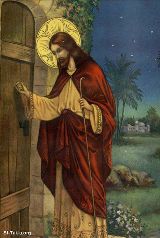 Jesus Knocking St. Takla