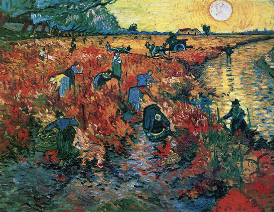 The Red Vineyard, Vincent van Gogh