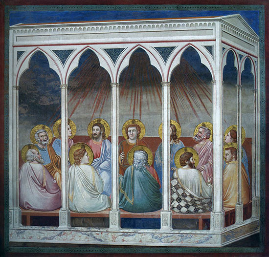 Pentecost by Giotto