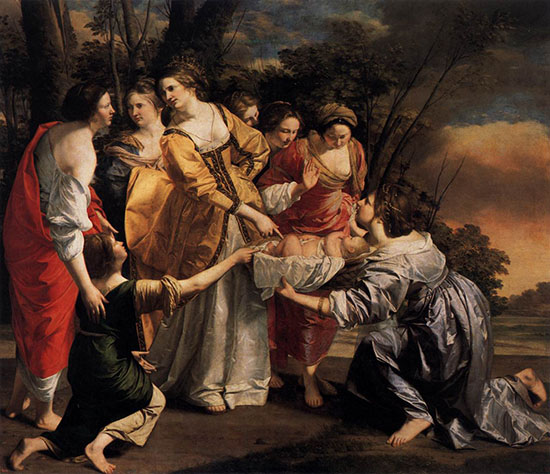 Finding of Moses - Gentileschi