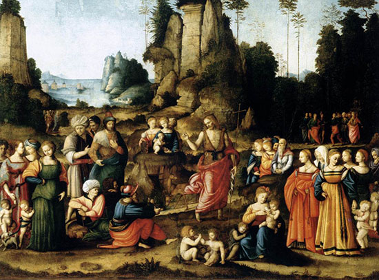 St John Preaching