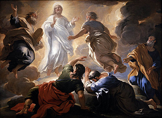 Transfiguration of Christ,  Luca Giordano