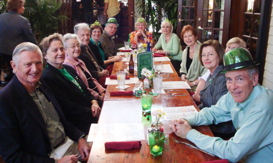 The Prime Timers St. Patricks day dinner
