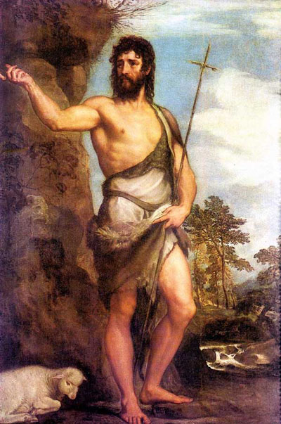John the Baptist by Titian